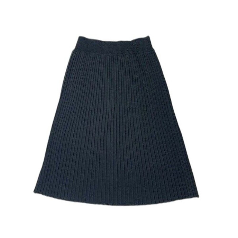 Philoosophy Size S Womens Ribbed Knit Skirt Straight Black Stretch Pull On